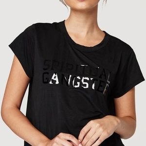 Spiritual gangster crop top